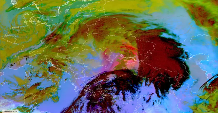 Через пил із Сахари в Україні випав коричневий дощ
